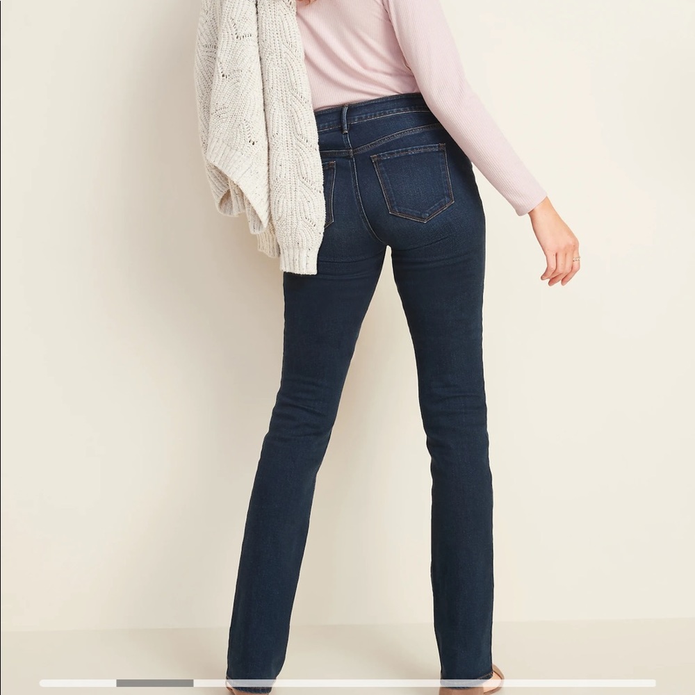 Old Navy kicker Boot Cut Dark Wash 10 tall